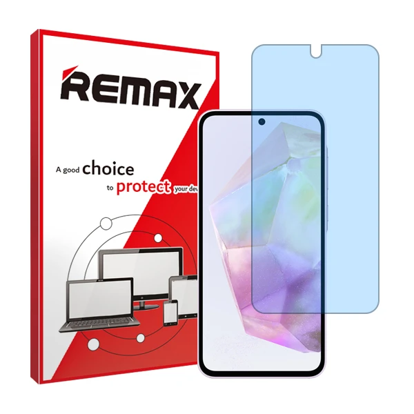 محافظ صفحه نمایش ضد اشعه آبی ریمکس مدل HyBLU مناسب برای گوشی موبایل سامسونگ Galaxy A35