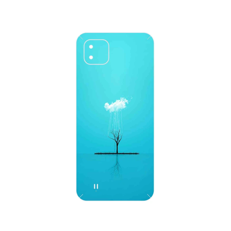 برچسب پوششی ماهوت مدل Minimal Tree مناسب برای گوشی موبایل ریلمی C11 2021