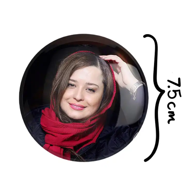 آینه جیبی خندالو طرح مهراوه شریفی نیا مدل تاشو کد 6249