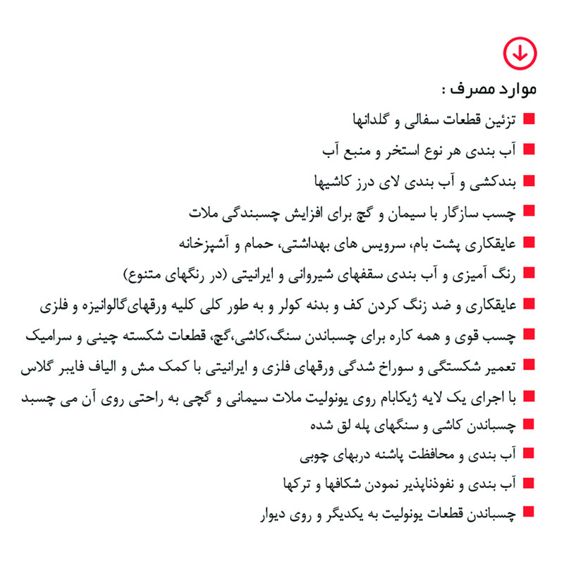 مواد عایق بندی ژیکاوا مدل ۰۱ وزن 1 کیلوگرم مواد عایق بندی ژیکاوا مدل ۰۱ وزن 1 کیلوگرم