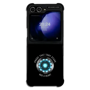 AKAM AMC-WSGZFLIP5-IRON MAN15 Cover For Samsung Galaxy Z Flip 5