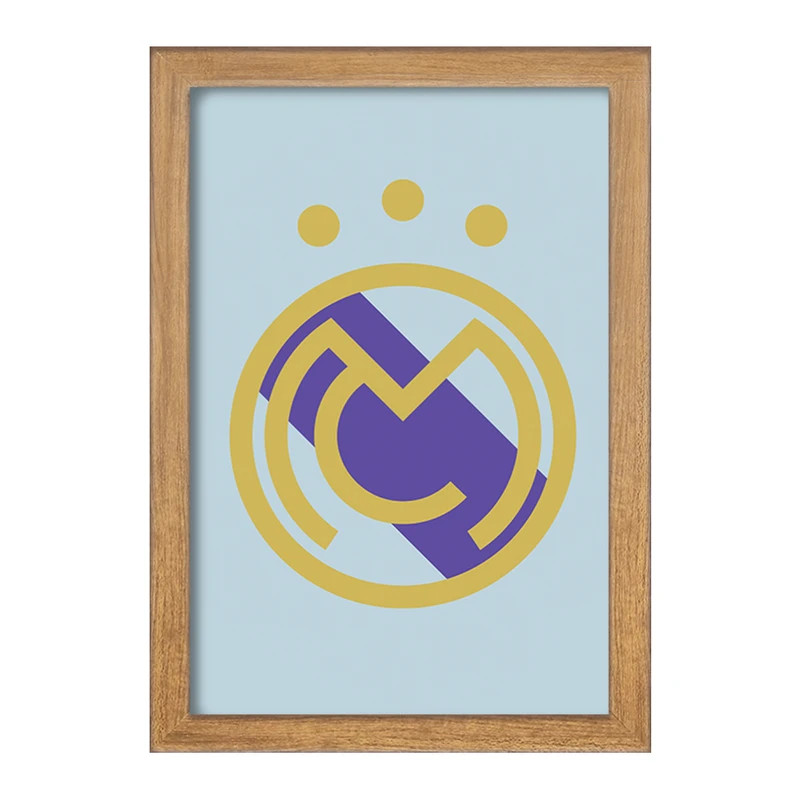 تابلو خندالو مدل باشگاه رئال مادرید Real Madrid  کد 2033