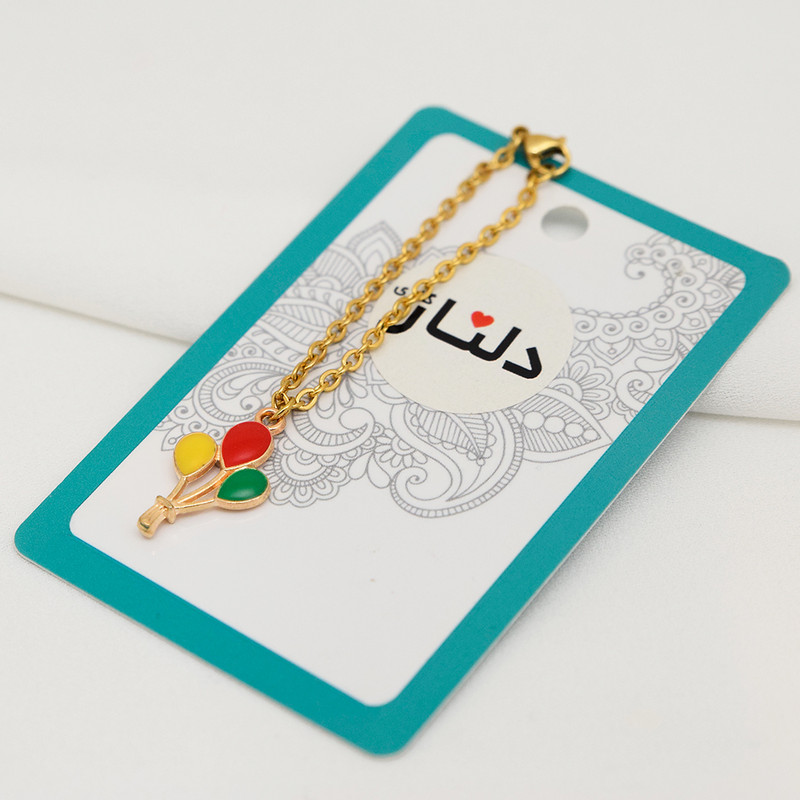 آویز ساعت زنانه دلنار گالری مدل بادکنک آویز ساعت زنانه دلنار گالری مدل بادکنک