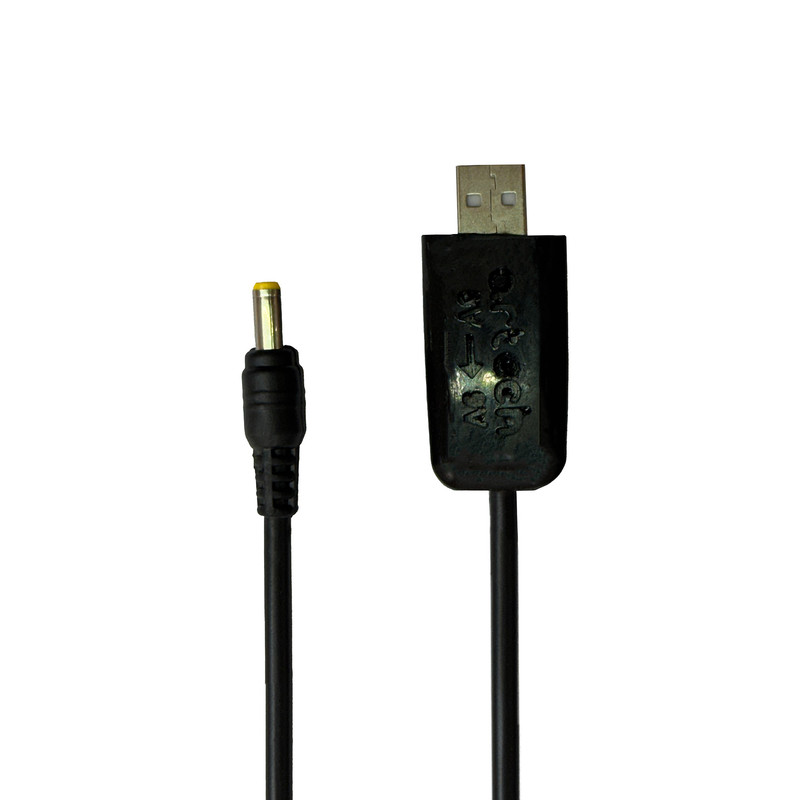 کابل تبدیل USB به DC مدل A-U90 طول 0.3 متر