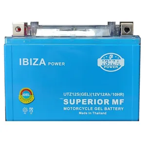 باتری موتورسیکلت12ولت 12 آمپر ایبیزا مدل UTZ12S (GEL)