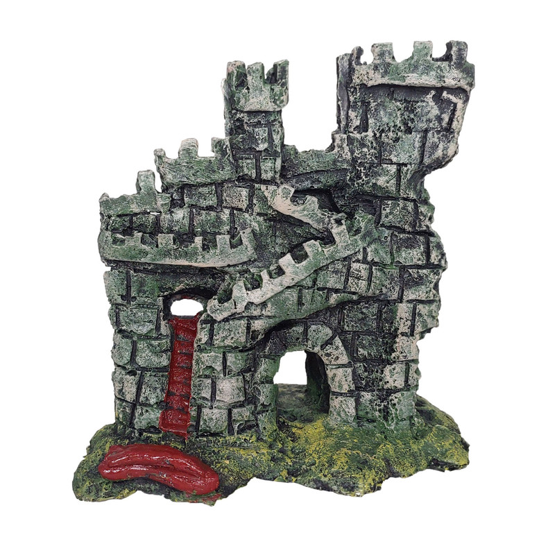 قلعه تزیینی آکواریوم مدل ارگ و پله کد A020