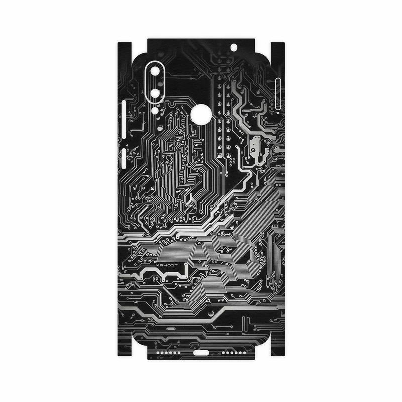 برچسب پوششی ماهوت مدل Black Printed Circuit Board-FullSkin مناسب برای گوشی موبایل جی پلاس Q10
