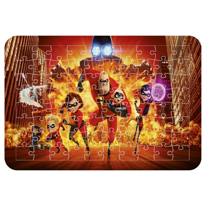 پازل 54 تکه مدل CHB1866 طرح انیمیشن شگفت انگیز ها