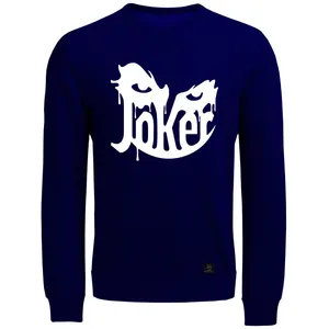 سویشرت مردانه 27 مدل JOKER کد V27 رنگ سرمه ای
