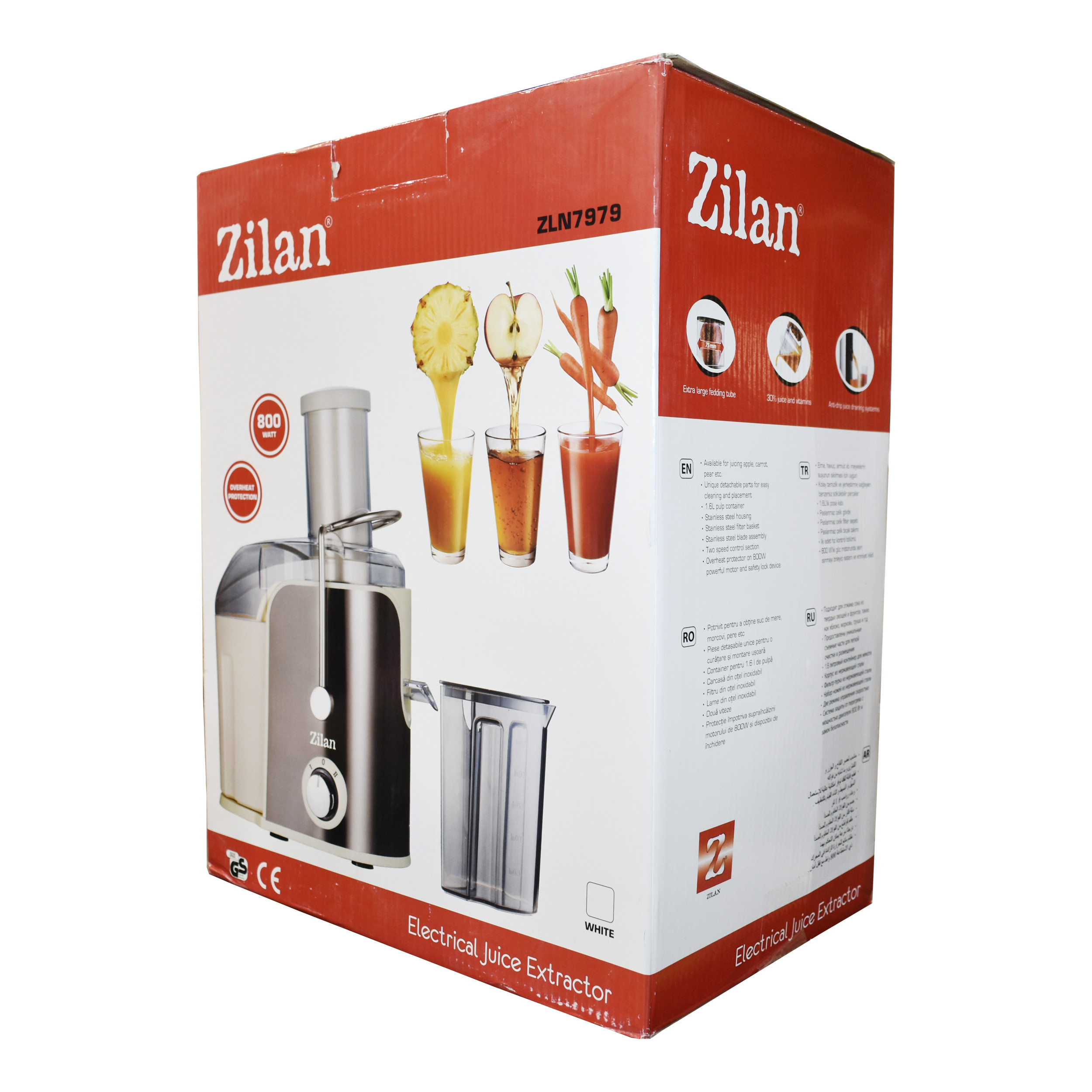 آبمیوه گیری زیلان مدل ZLN7979 آبمیوه گیری زیلان مدل ZLN7979