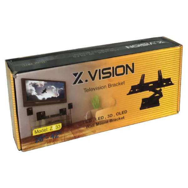 پایه دیواری تلویزیون ایکس ویژن مدل ZB33 مناسب برای تلویزیون های 26 تا 42 اینچ