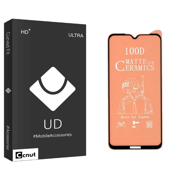 محافظ صفحه نمایش سرامیکی کوکونات مدل UD Black مناسب برای گوشی موبایل شیائومی Redmi Note 8