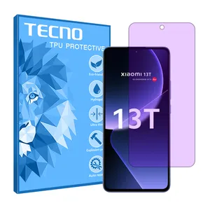 Tecno brand shockproof Anti-purple screen protector glass for Xiaomi 13T