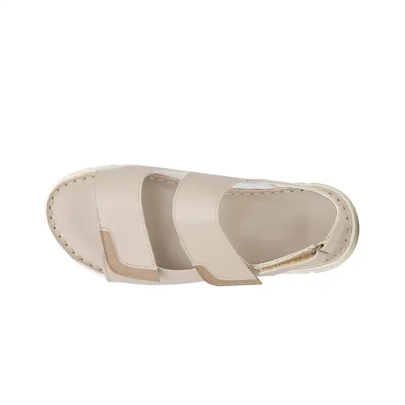 صندل زنانه بهشتیان مدل آسنا رنگ نسکافه ای