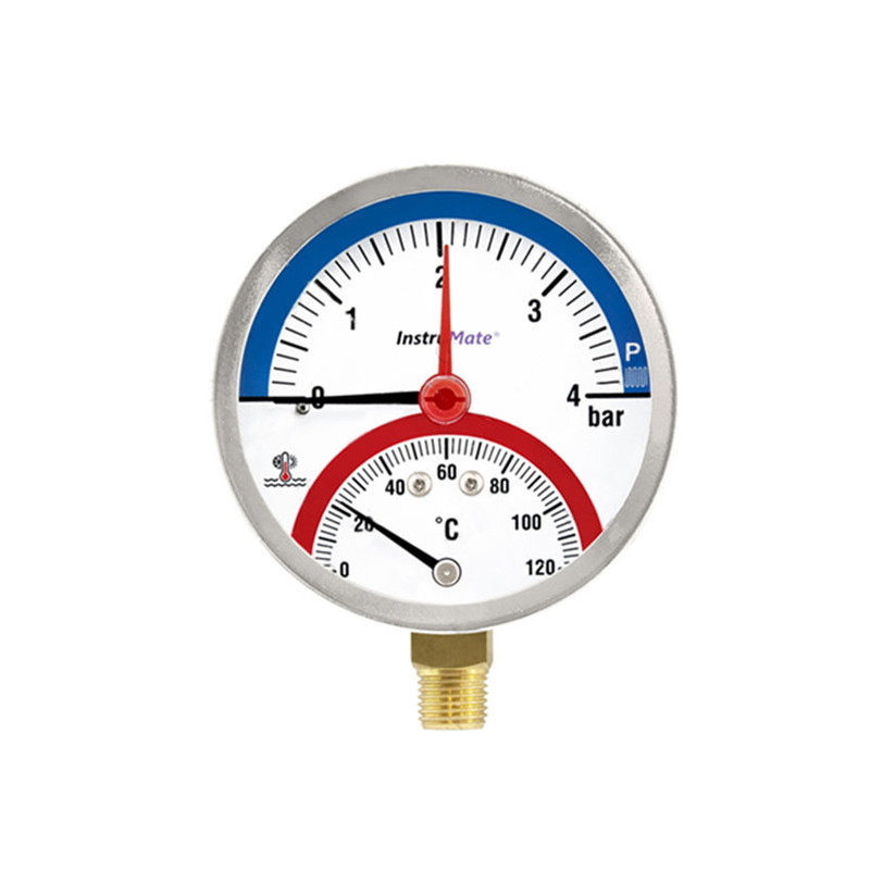 گیج فشار و دما اینسترومیت مدل 114TM گیج فشار و دما اینسترومیت مدل 114TM