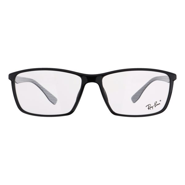 فریم عینک مستطیلی ری بن مدل 0RBMY505-C01 مناسب برای صورت مربع، بیضی، قلب، مستطیل