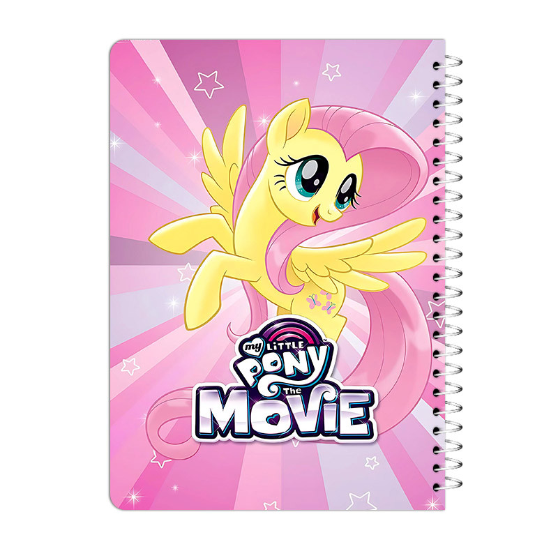 دفتر مشق 60 برگ آی چاپ مدل پونی کوچولو طرح فلاترشی کد 373