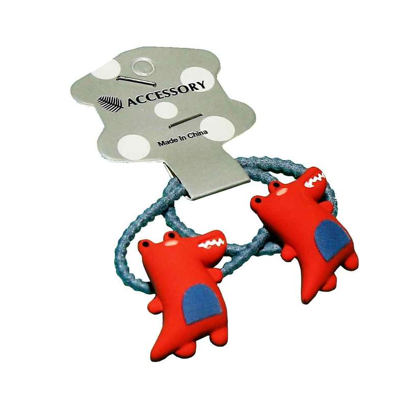 کش مو دخترانه مدل دایناسوری بسته 2 عددی
