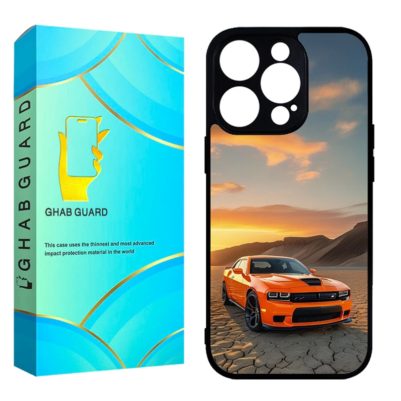 کاور قاب گارد طرح ماشین مدل GCHP15P مناسب برای گوشی موبایل اپل iPhone 15 Pro