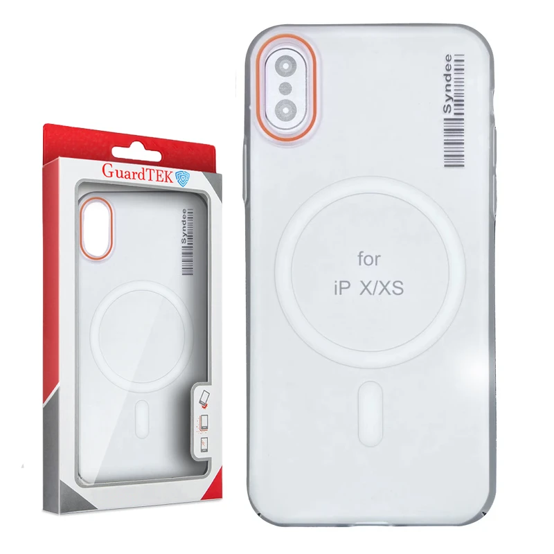 کاور گاردتک اساک مدل Syndee Pastel Clear مناسب برای گوشی موبایل اپل iPhone X/XS