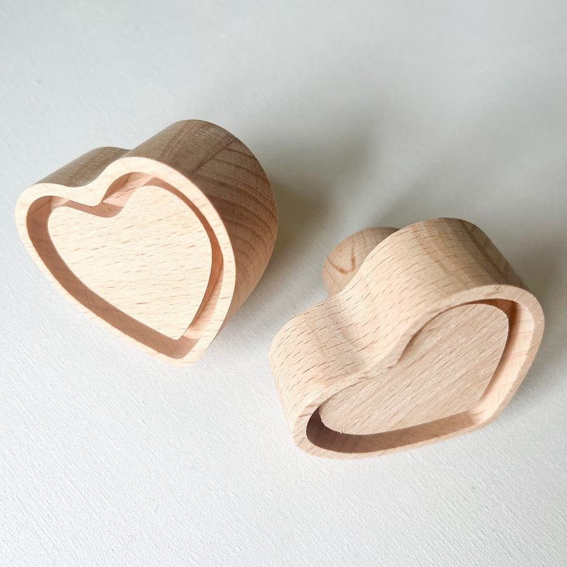 دستگیره کمد مدل کودک طرح قلب  کد WTL203 مجموعه 6 عددی