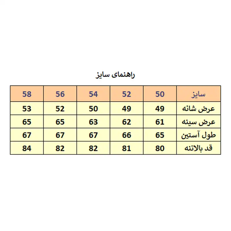 کاپشن مردانه مدل M3801