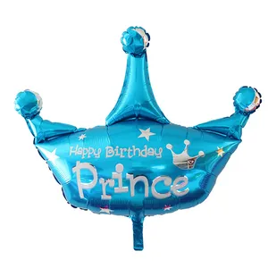 بادکنک فویلی مدل تاج شاهزاده پسر