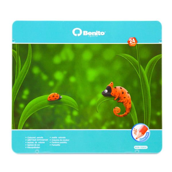 مداد رنگی 24 رنگ بنیتو مدل Chameleons