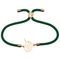 دستبند طلا 18 عیار زنانه کرابو طرح تک شاخ مدل Kr1344