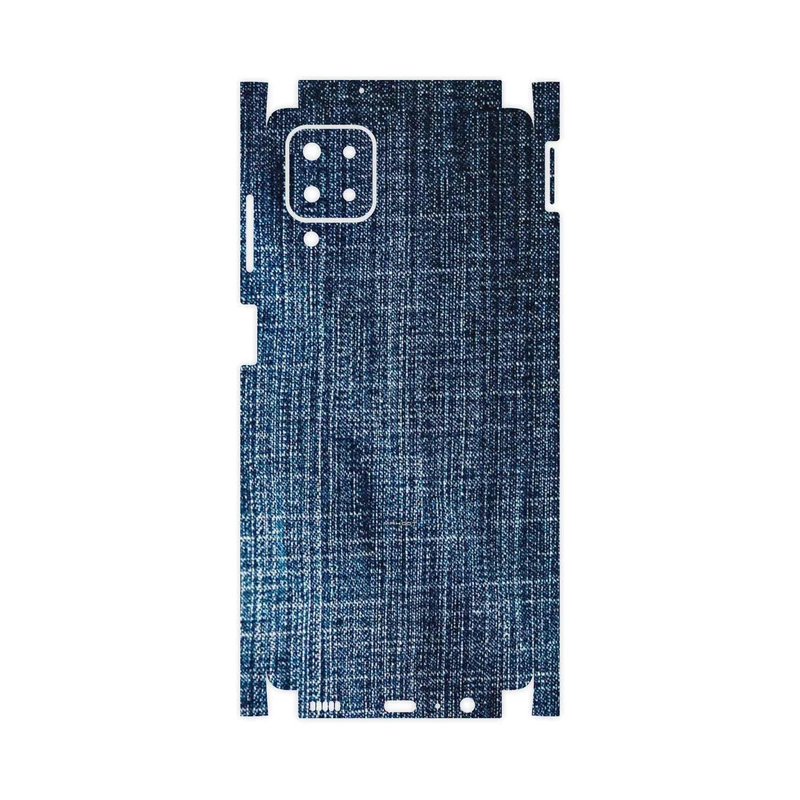 برچسب پوششی ماهوت مدل Fabric Texture 3-FullSkin مناسب برای گوشی موبایل سامسونگ Galaxy F12