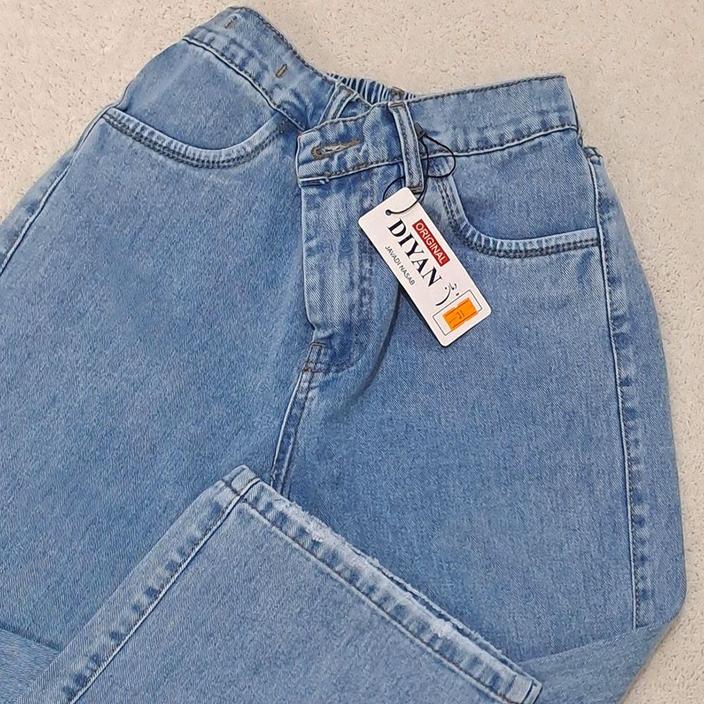 شلوار جین راسته زنانه دیان مدل نیم بگ -  - 14