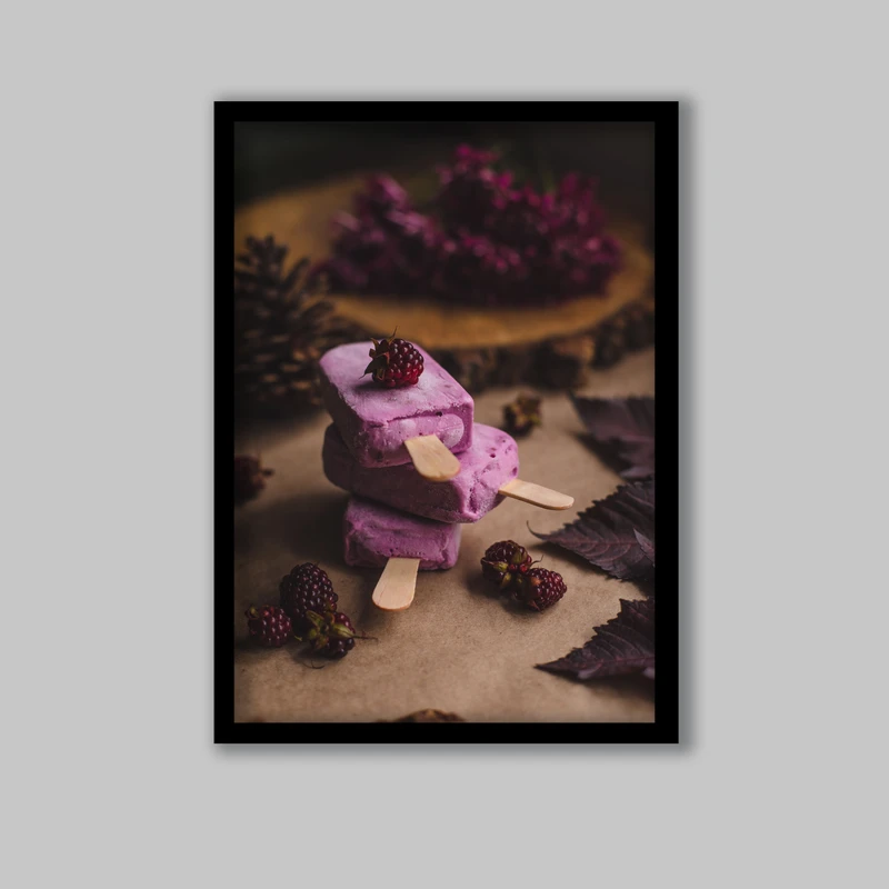 تابلو مدل آشپزخانه طرح بستنی کد LA-G10195-2