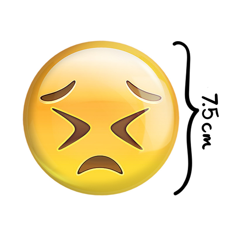 آینه جیبی خندالو مدل ایموجی Emoji  کد 1305