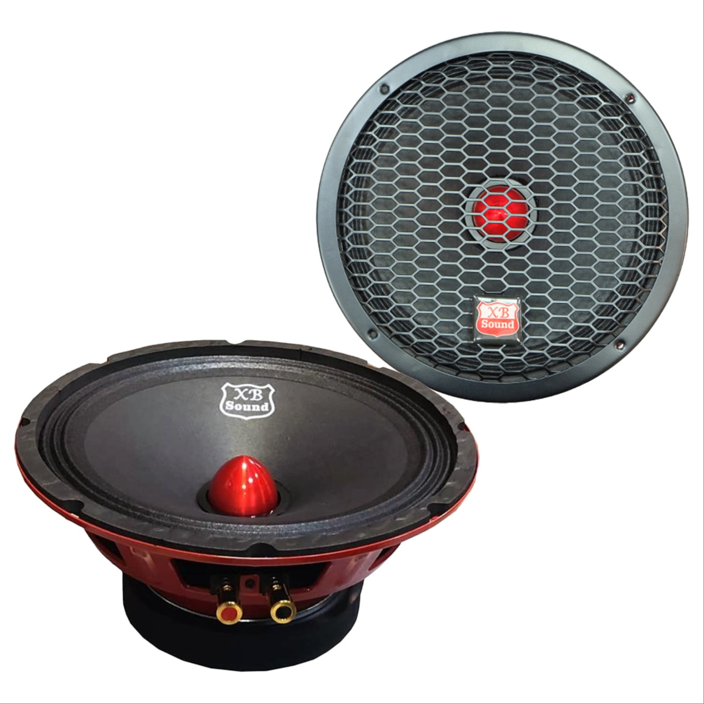 میدرنج پشت خودرو ایکس بی ساند مدل xb-10001 spl سایز 10 اینچ بسته دو عددی