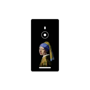 MAHOOT Girl with a Pearl Earring of Vermeer Cover Sticker for Nokia Lumia 925