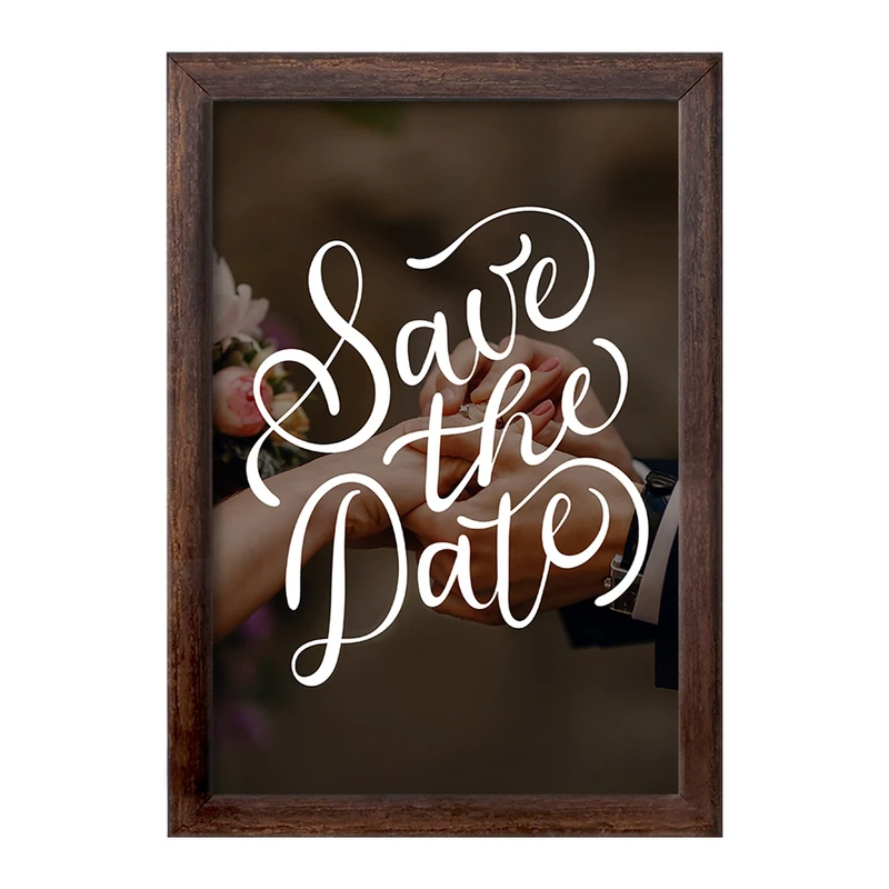 تابلو خندالو طرح عروسی کد F1496