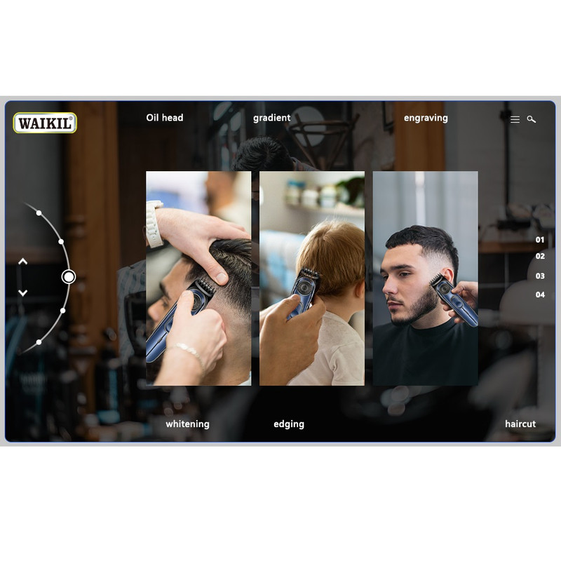 ماشین اصلاح موی سر و صورت وایکیل مدل WL-6675