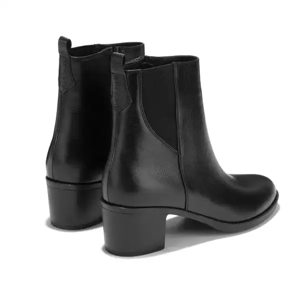 نیم بوت زنانه چرم مشهد مدل j2509