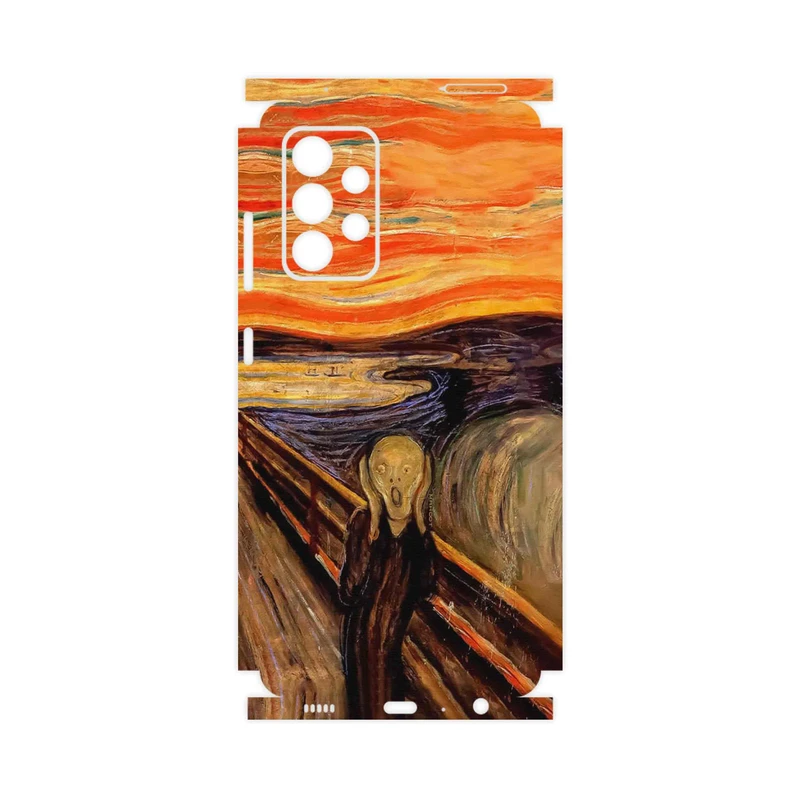 برچسب پوششی ماهوت مدل The Scream of Munch-FullSkin مناسب برای گوشی موبایل سامسونگ Galaxy A52 4G