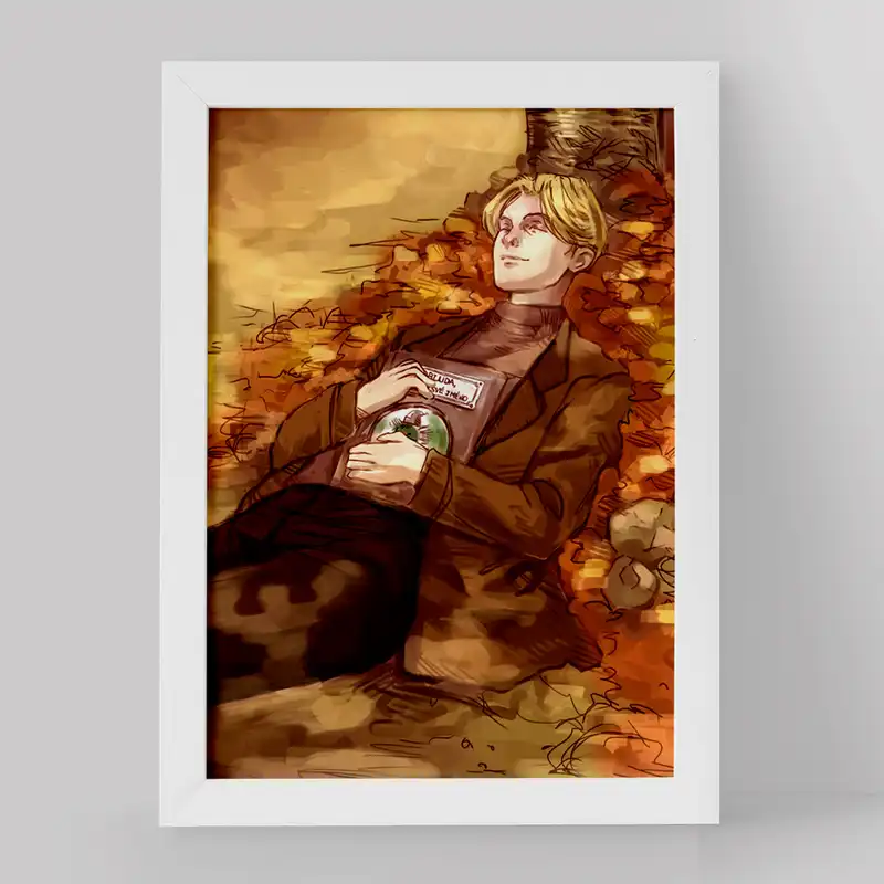 تابلو خندالو مدل یوهان لیبرت انیمه مانستر Monster کد 17120