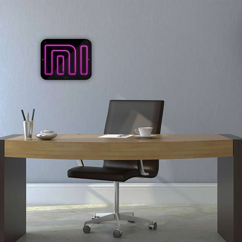 چراغ دیواری نئون دیزاین مدل Xiaomi-BL_PN