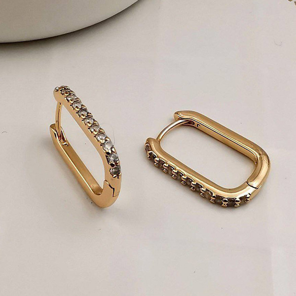 گوشواره زنانه ژوپینگ مدل نگینی XP2356 گوشواره زنانه ژوپینگ مدل نگینی XP2356