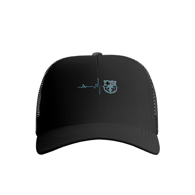 کلاه کپ پاد آفرین مدل فوتبالی بارسلونا کد 791