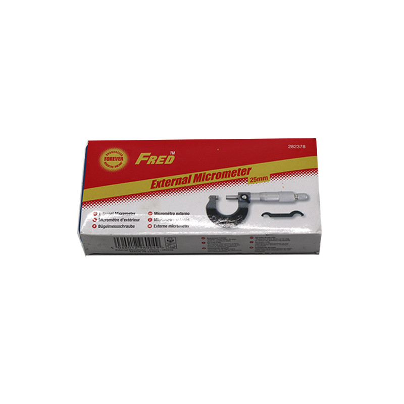 میکرومتر فِرِد کد 25 گستره 0 الی 25 میلیمتر