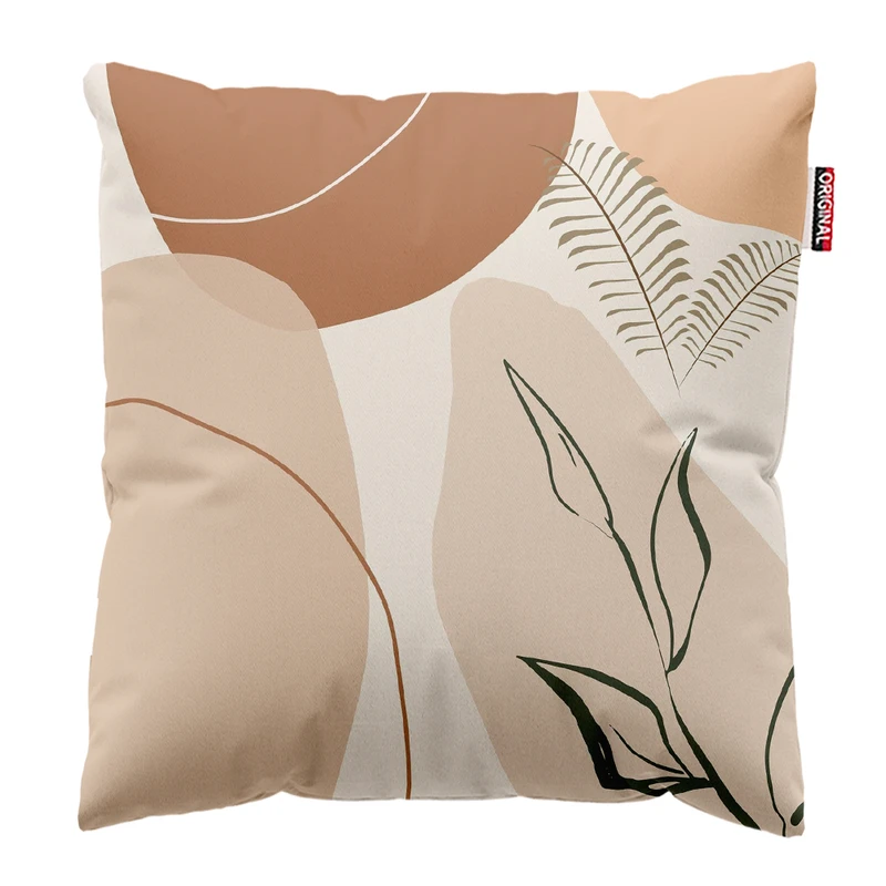 کوسن پاد آفرین مدل بوهو طرح مینیمال کد PK402911 سایز 40*40 سانتی متر