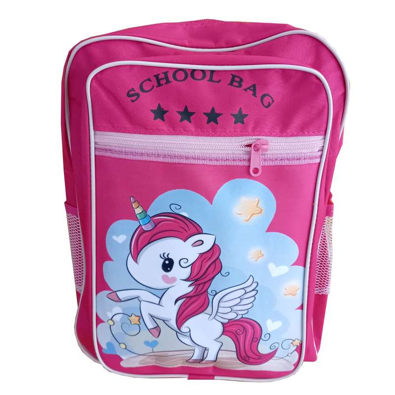 کوله پشتی مدل یونیکورن و ستاره کد SCHOOLBAG-UNICORN-026