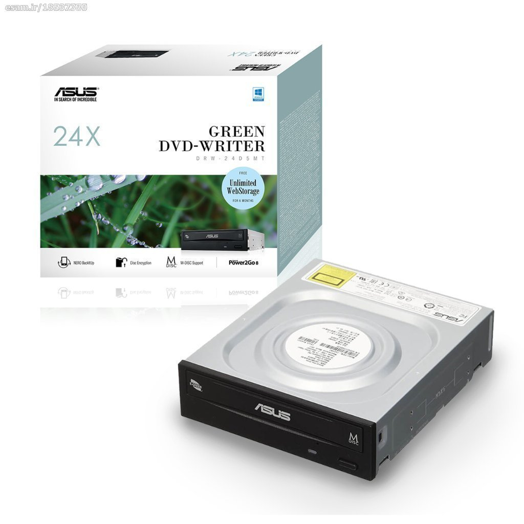 درایو DVD اینترنال ایسوس مدل DRW-24D5MT