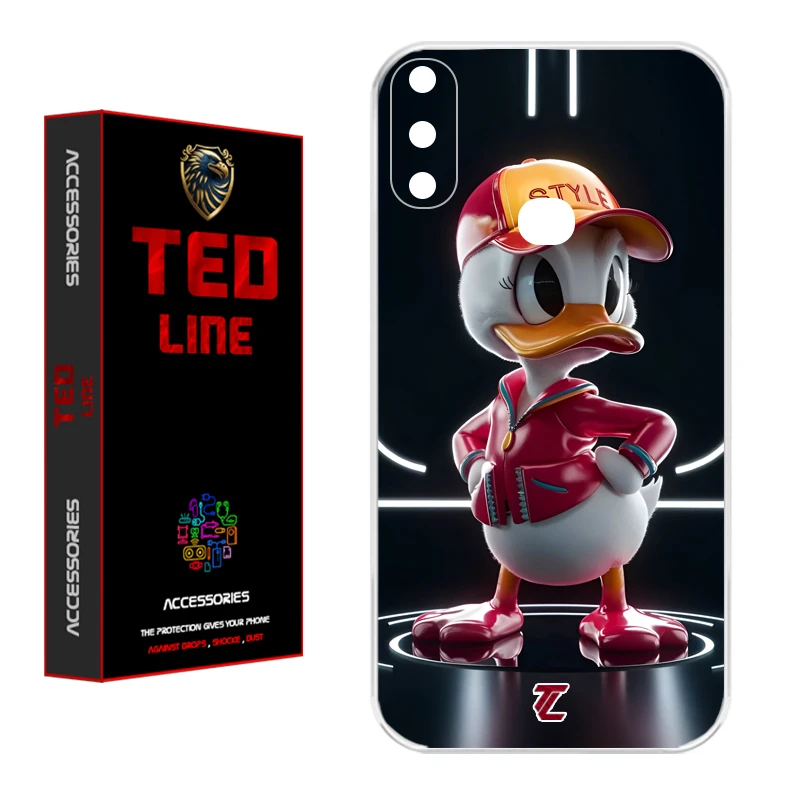 کاور تد لاین طرح دانلد داک کد 1137 مناسب برای گوشی موبایل سامسونگ Galaxy A10S