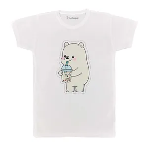 تی شرت بچگانه پرمانه طرح خرس های کله فندقی کد pmt.5596