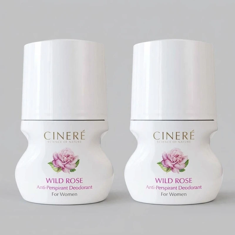 رول ضد تعریق  سینره مدل Wild Rose حجم 50 میلی لیتر مجموعه 2 عددی